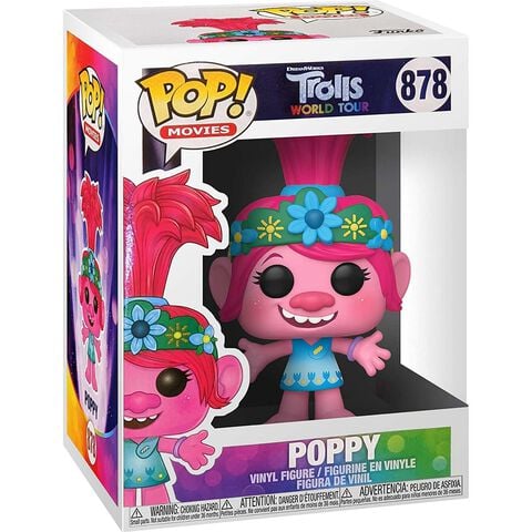 Figurine Funko Pop! N°878 - Trolls World Tour - Poppy